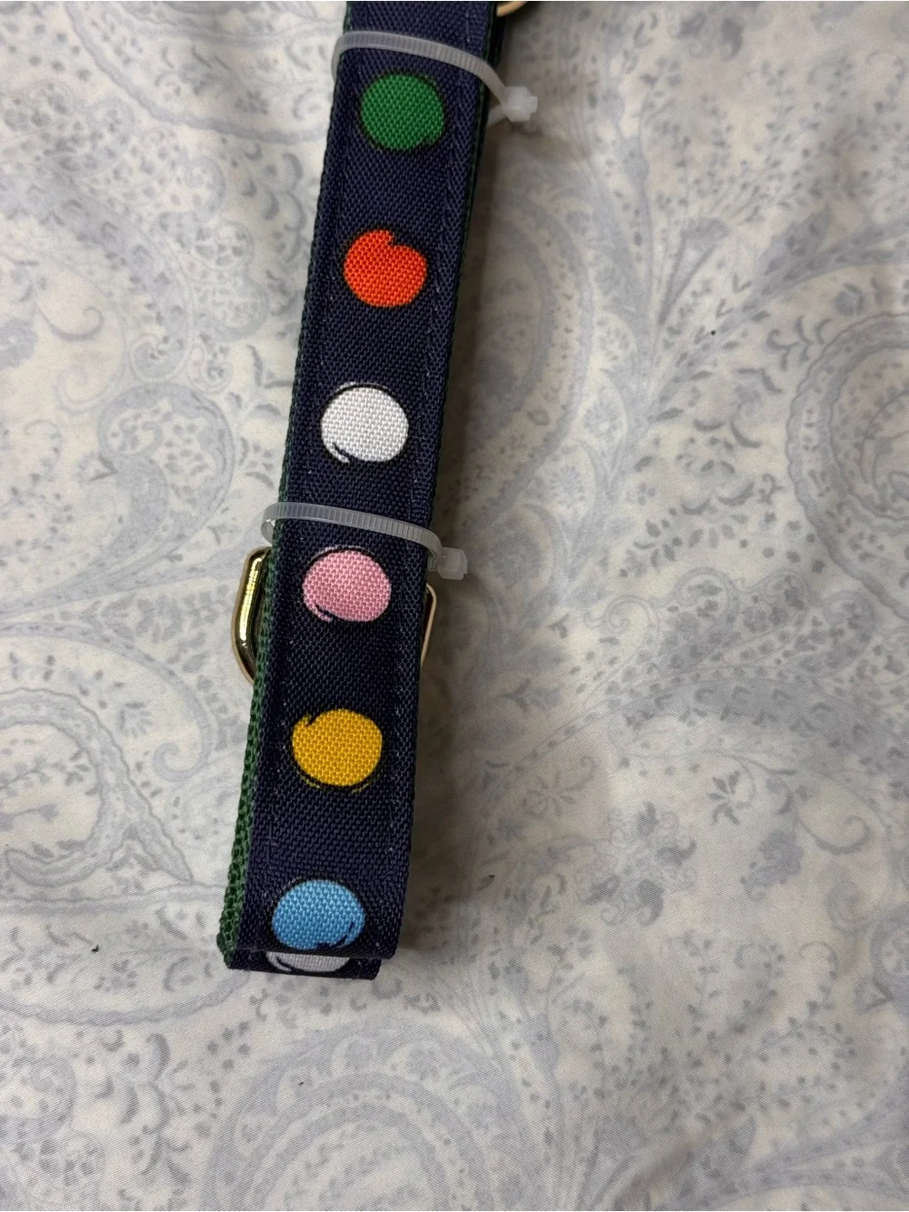 kate spade Navy Polka Dot Pet Leash